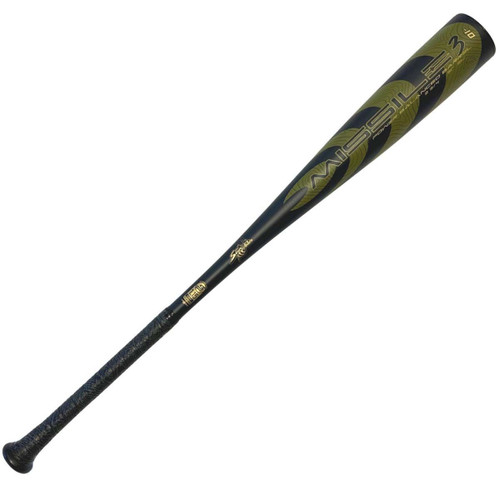 2023 Missile 3 Alloy USSSA Baseball Bat, -10 Drop, 2-3/4 in Barrel, MISL310