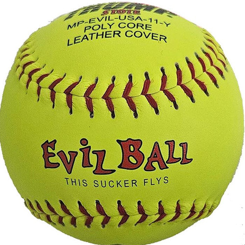 Evil Sports Trump USA (ASA) 11” Slowpitch Softball, One Dozen, 1397416