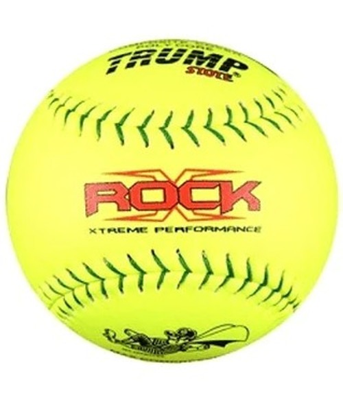 Trump X-Rock ISA 12” Slowpitch Softball, One Dozen, 1453228