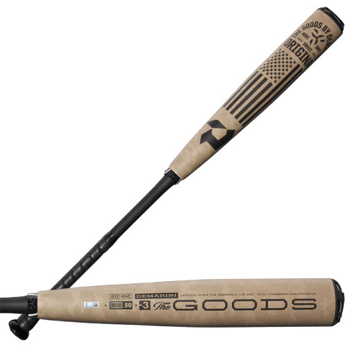 2024 DeMarini The Goods Camo LTE Hybrid BBCOR Baseball Bat, -3 Drop, 2-5/8 in Barrel, GIC-24C, WBD2558010