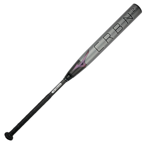 2024 Mizuno CRBN2 F24 Two Piece Composite Fastpitch Softball Bat, -9 Drop, 340670