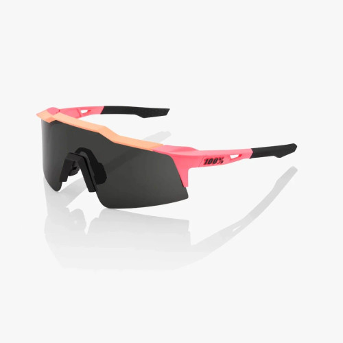 100% SPEEDCRAFT SL Matte Washed Out Neon Pink - Smoke Lens