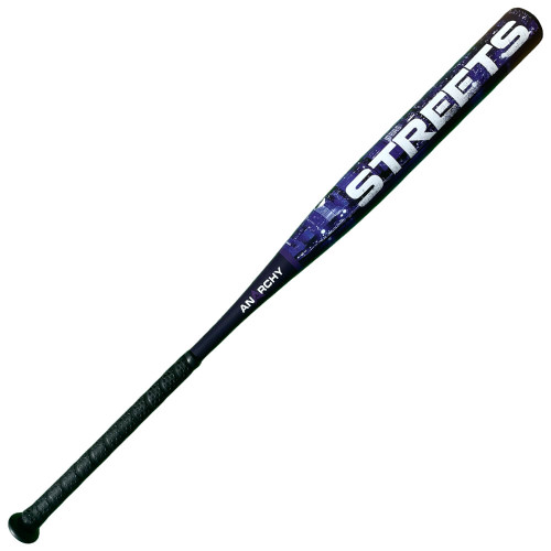 2022 Anarchy Streets Purple Endloaded USA/ASA Slow Pitch Softball Bat, 12.5 in Barrel, A22ASTRS121