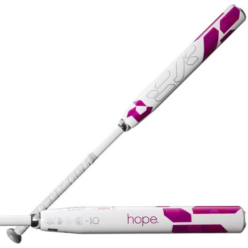 2023 DeMarini CF Hope Composite Fastpitch Softball Bat, -10 Drop, CFH-23, WBD2483010