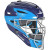 All Star System7 Axis Hockey Style Catcher's Helmet, MVP2500