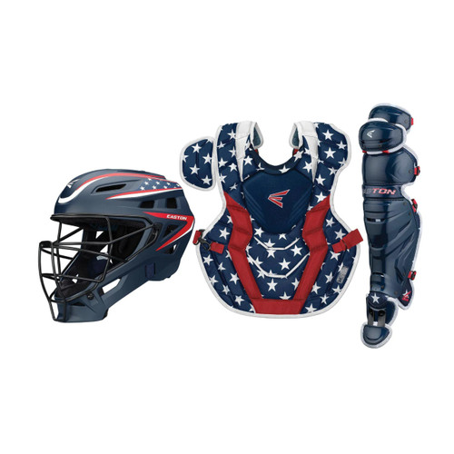 Easton Limited Edition Elite-X Catchers Box Set (Adult & Intermediate) Stars and Stripes, A165447SS