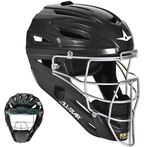 All-Star UltraCool Hockey Style Catcher's Helmet, MVP2400