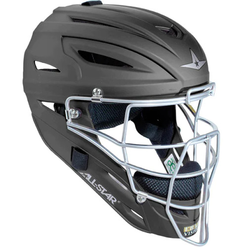 All-Star System7 MATTE Hockey Style Catcher's Helmet, MVP2500M