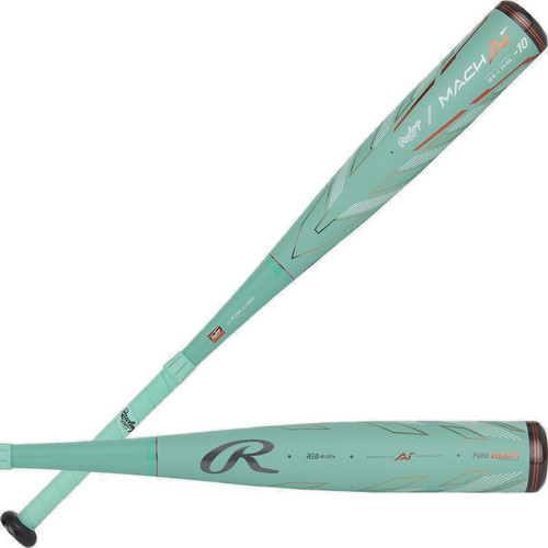 2024 Rawlings MACH AI Hybrid USSSA Baseball Bat, -10 Drop, 2-3/4 in Barrel, RUT4MC10