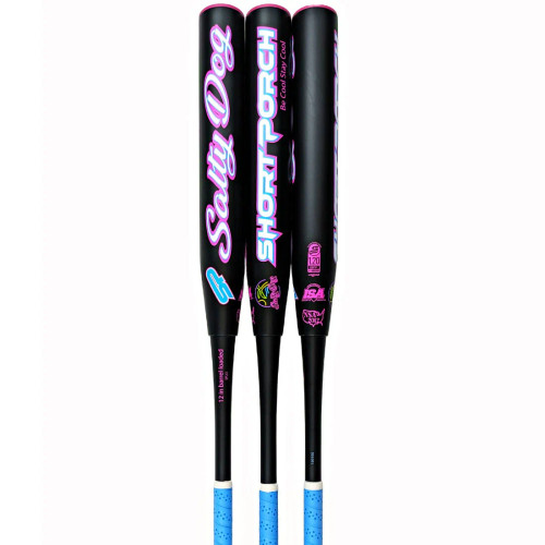 2024 Short Porch Salty Dog Endloaded USSSA Slow Pitch Softball Bat, 12 in Barrel, SP-SALTYDOG-25