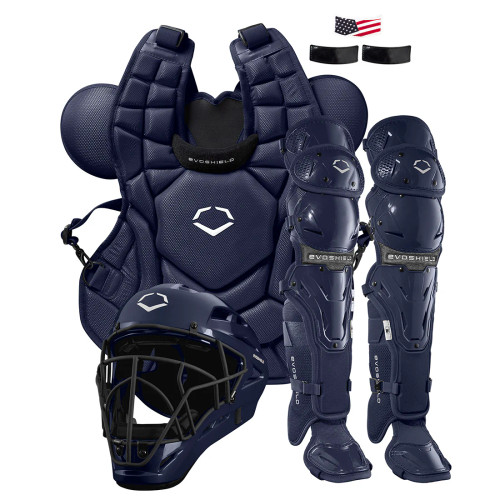 EvoShield G2S Baseball Catcher's Gear Kit (NAVY), WB5744401NA 