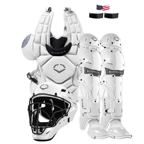 EvoShield G2S Fastpitch Catcher's Gear Kit (WHITE), WB574450WH