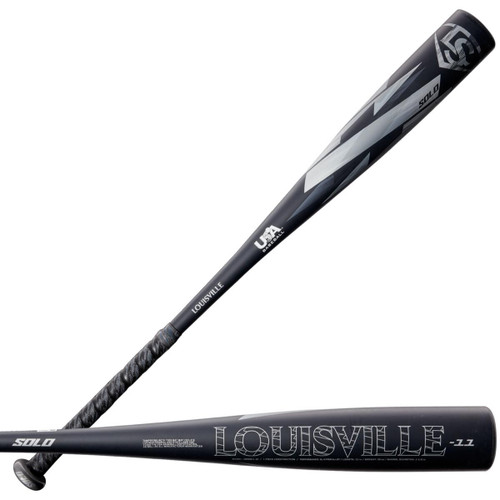 2022 Louisville Slugger Solo Alloy Youth 2018+ Baseball Bat, -11 Drop, 2-5/8 in Barrel, WBL2537010