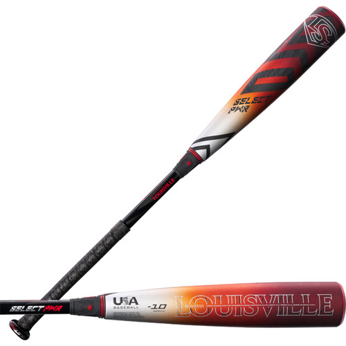 2023 Louisville Slugger Select PWR USA Youth Baseball Bat, -10 Drop, 2-5/8 in Barrel, UBSPB10-23, WBL2660010