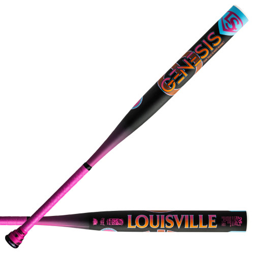 2023 Louisville Slugger VICE Genesis One Piece USSSA Slow Pitch Softball Bat, 13in Barrel, SPG1HBUE-24, WBL2796010