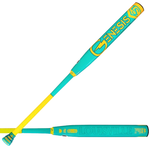 2024 Louisville Slugger Genesis Griffey Bananas Endload USSSA Slow Pitch Softball Bat, 13 in Barrel, SPGBT3UE-24, WBL2958010