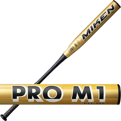 2024 Miken Pro M1 KP Maxload USSSA Slow Pitch Softball Bat, 12in Barrel, MSU4PPML