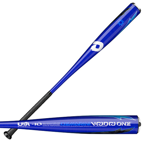 2019 DeMarini Voodoo One Balanced Alloy Youth 2018+ Baseball Bat, -10 Drop, 2-5/8 in Barrel, WTDXUO2-19