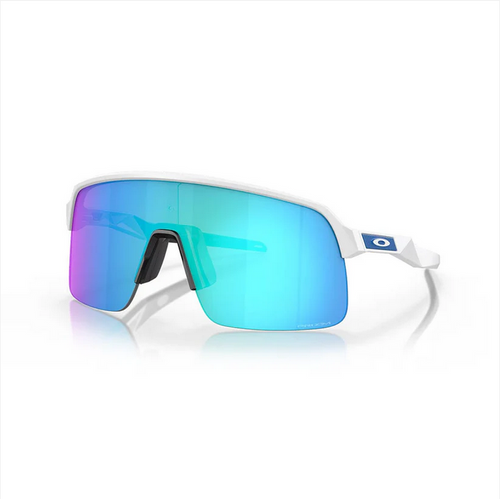 Oakley Sutro Lite Sunglasses, Matte White, Prizm Sapphire: 946319 39