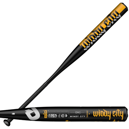 2022 DeMarini Windy City Mushball Dual Stamped Slow Pitch Softball Bat, 12.5 in Barrel, WCS-22, WBD2407010