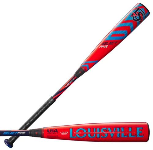 2024 Louisville Slugger Select PWR USA Youth Baseball Bat, -10 Drop, 2-5/8 in Barrel, UBSPB10-24, WBL2818010