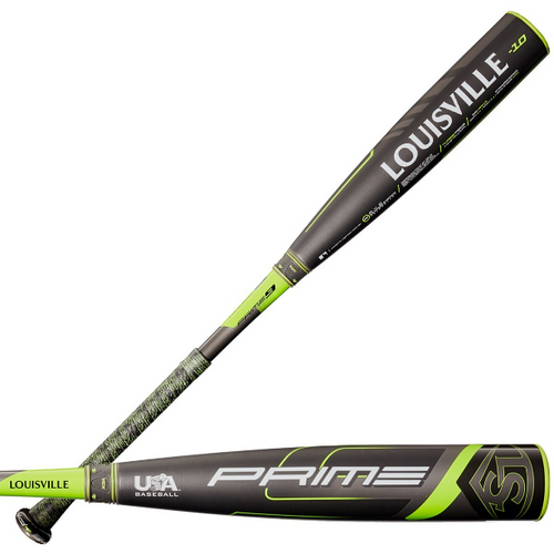 2020 Louisville Slugger Prime Composite Youth 2018+ Baseball Bat, -10 Drop, 2-5/8 in Barrel, WTLUBP9B1020